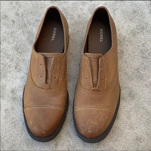 Sorel Major Oxford Shoe Tan Women’s Size 10